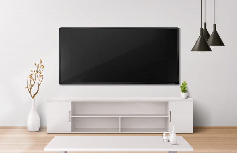 وکتور اتاق نشیمن با صفحه نمایش ال سی دی