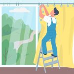 وکتور نصاب پرده وکتور نصاب پرده