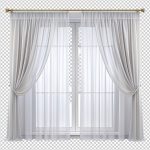 فایل لایه باز پرده حریر سفید فایل لایه باز پرده حریر سفید