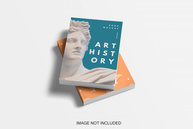 فایل لایه باز طرح موکاپ کاور کتاب