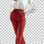 فایل لایه باز خانم با پیراهن سفید و شلوار قرمز فایل لایه باز خانم با پیراهن سفید و شلوار قرمز
