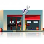 وکتور گاراژ خدمات ماشین کامیون وکتور گاراژ خدمات ماشین کامیون