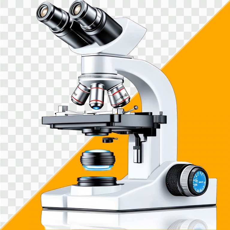 فایل لایه باز میکروسکوپ آزمایشگاهی پرقدرت