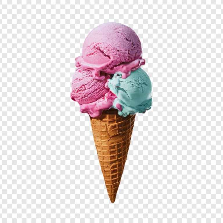 فایل لایه باز بستنی قیفی