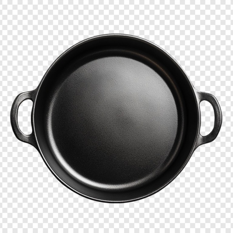 فایل لایه باز تابه چدنی مشکی