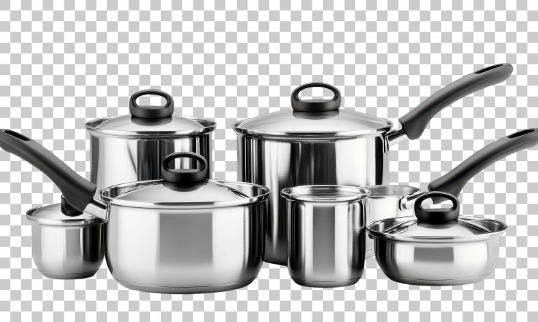 فایل لایه باز ست قابلمه استیل