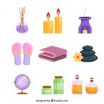 وکتور وسایل مرکز اسپا وکتور وسایل مرکز اسپا