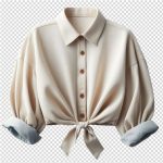 فایل لایه باز پیراهن کرم گره ایی فایل لایه باز پیراهن کرم گره ایی