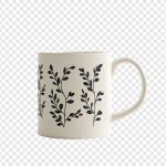 فایل لایه باز ماگ دسته دار سرامیکی