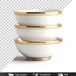 فایل لایه باز کاسه چینی با لبه طلایی فایل لایه باز کاسه چینی با لبه طلایی