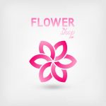 وکتور طراحی لوگوی گل فروشی رنگ صورتی وکتور طراحی لوگوی گل فروشی رنگ صورتی