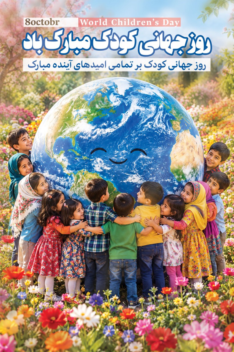 فایل لایه باز نمونه بنر روز جهانی کودک
