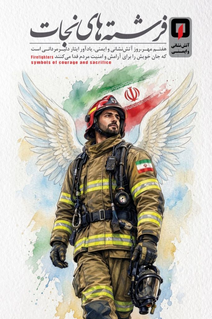 فایل لایه باز بنر روز آتشنشانی و ایمنی