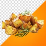 فایل لایه باز سیب زمینی سوخاری ترد با رزماری فایل لایه باز سیب زمینی سوخاری ترد با رزماری