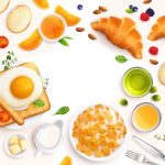 وکتور صبحانه وعده برتر غذایی