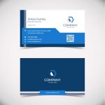 وکتور الگوی کارت ویزیت هندسی با رنگ آبی وکتور الگوی کارت ویزیت هندسی با رنگ آبی