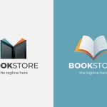 وکتور لوگوی کتابفروشی وکتور لوگوی کتابفروشی