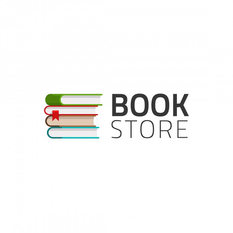 وکتور نماد کتابفروشی