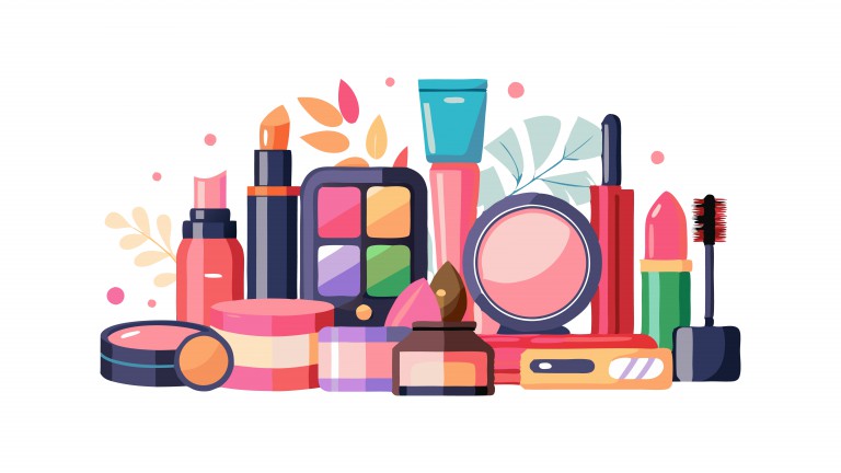 وکتور ترکیب محصولات آرایشی و بهداشتی