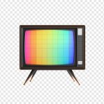 فایل لایه باز تصویر تلویزیون قدیمی فایل لایه باز تصویر تلویزیون قدیمی