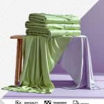فایل لایه باز ست ملحفه رنگ سبز فایل لایه باز ست ملحفه رنگ سبز