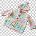 فایل لایه باز ژاکت نوزاد