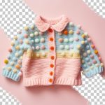 فایل لایه باز ژاکت دخترانه