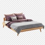فایل لایه باز تختخواب مدرن چوبی با روتختی خاکستری بنفش فایل لایه باز تختخواب مدرن چوبی با روتختی خاکستری بنفش