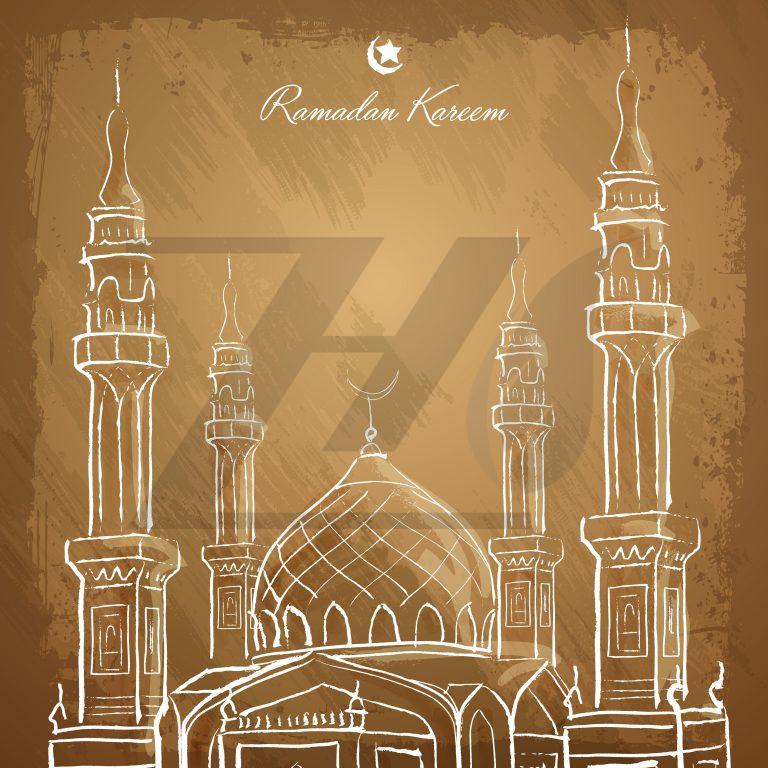وکتور ماه رمضان شماره هفت