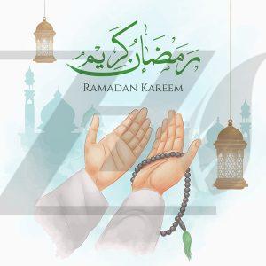 وکتور راز و نیاز ماه رمضان