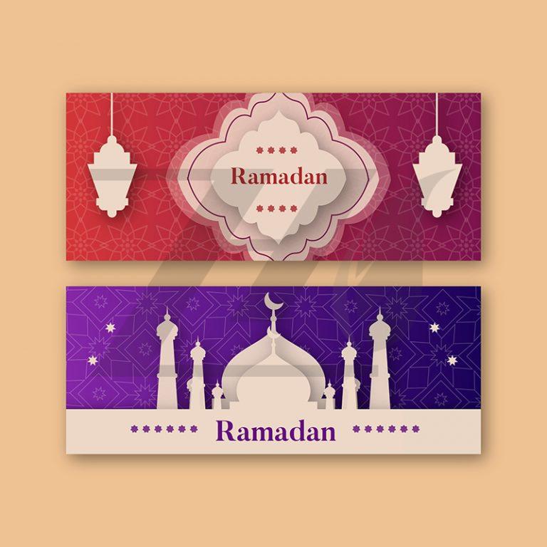 بنرهای ماه مبارک رمضان