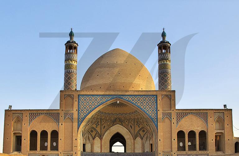 عکس مسجد آقابزرگ مسجد و مدرسه‌ای بزرگ در کاشان ایران با کیفیت بالا