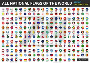 آیکون پرچم های رسمی ملی جهان