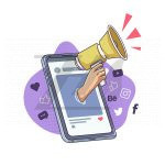 وکتور سبک ایزومتریک بازاریابی اینترنتی از طریق موبایل وکتور سبک ایزومتریک بازاریابی اینترنتی از طریق موبایل