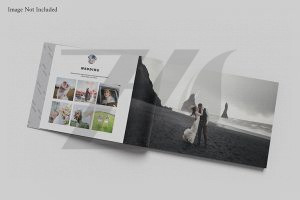 موکاپ طراحی آلبوم عکس عروسی