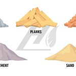 مجموعه وکتور مصالح ساختمانی مختلف مجموعه وکتور مصالح ساختمانی مختلف