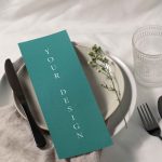 فایل لایه باز موکاپ کارت ولکام عروسی