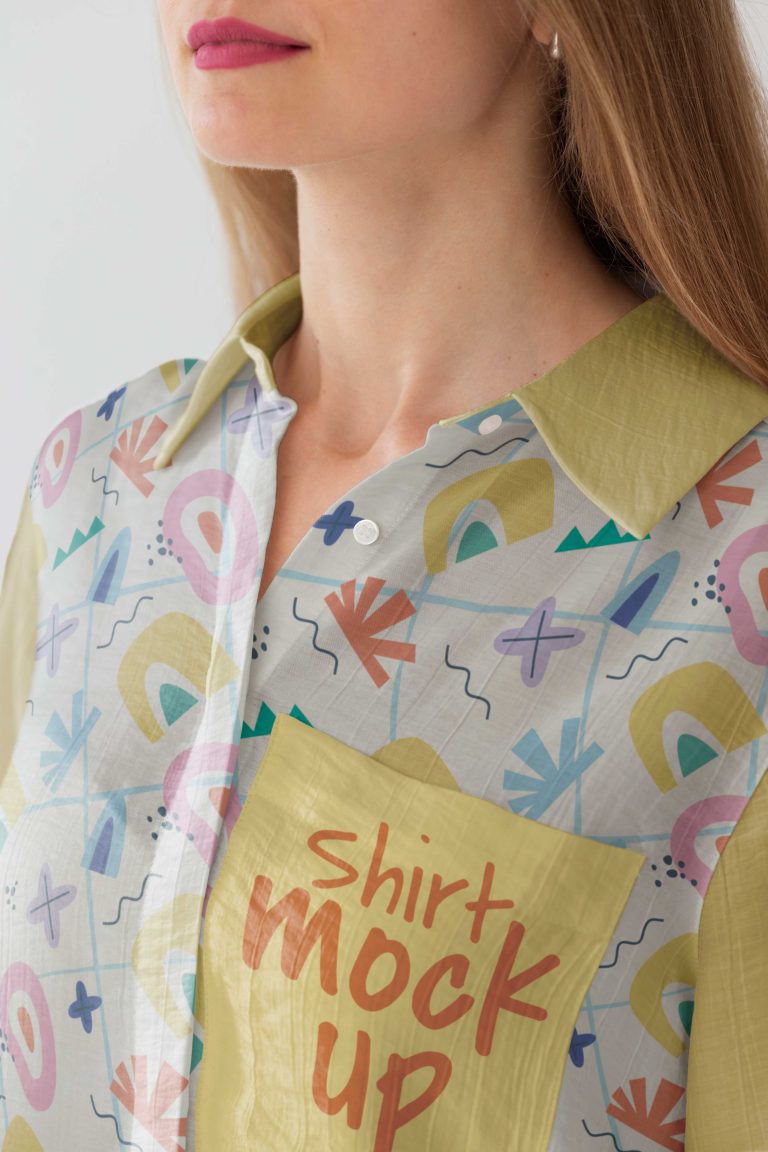 فایل لایه باز موکاپ شومیز