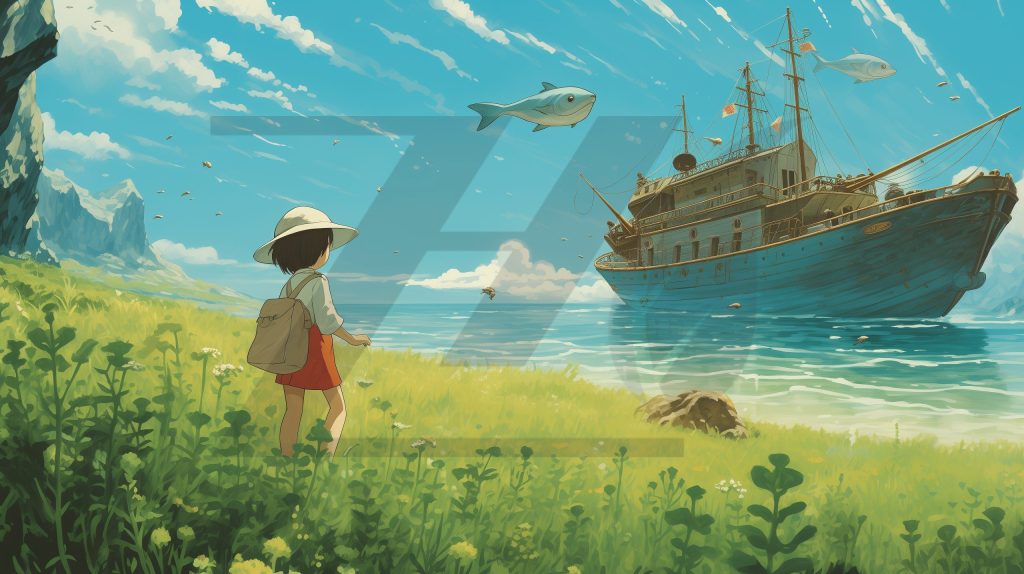 بکگراند فانتزی سبک انیمه