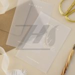 فایل لایه باز موکاپ کارت دعوت عروسی طرح ساده