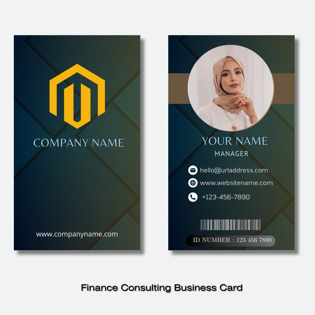 فایل لایه باز نمونه کارت ویزیت شخصی