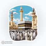 فایل لایه باز تصویر زیارت خانه خدا