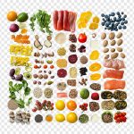 فایل لایه باز تصویر مواد غذایی مختلف فایل لایه باز تصویر مواد غذایی مختلف