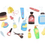 وکتور محصولات آرایشی و بهداشتی در پس زمینه سفید وکتور محصولات آرایشی و بهداشتی در پس زمینه سفید