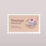 فایل لایه باز موکاپ تمبر پستی واقعی فایل لایه باز موکاپ تمبر پستی واقعی