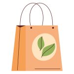 وکتور پاکت خرید کاغذی وکتور پاکت خرید کاغذی
